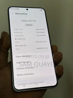 New Samsung Galaxy A57 256 GB Gray