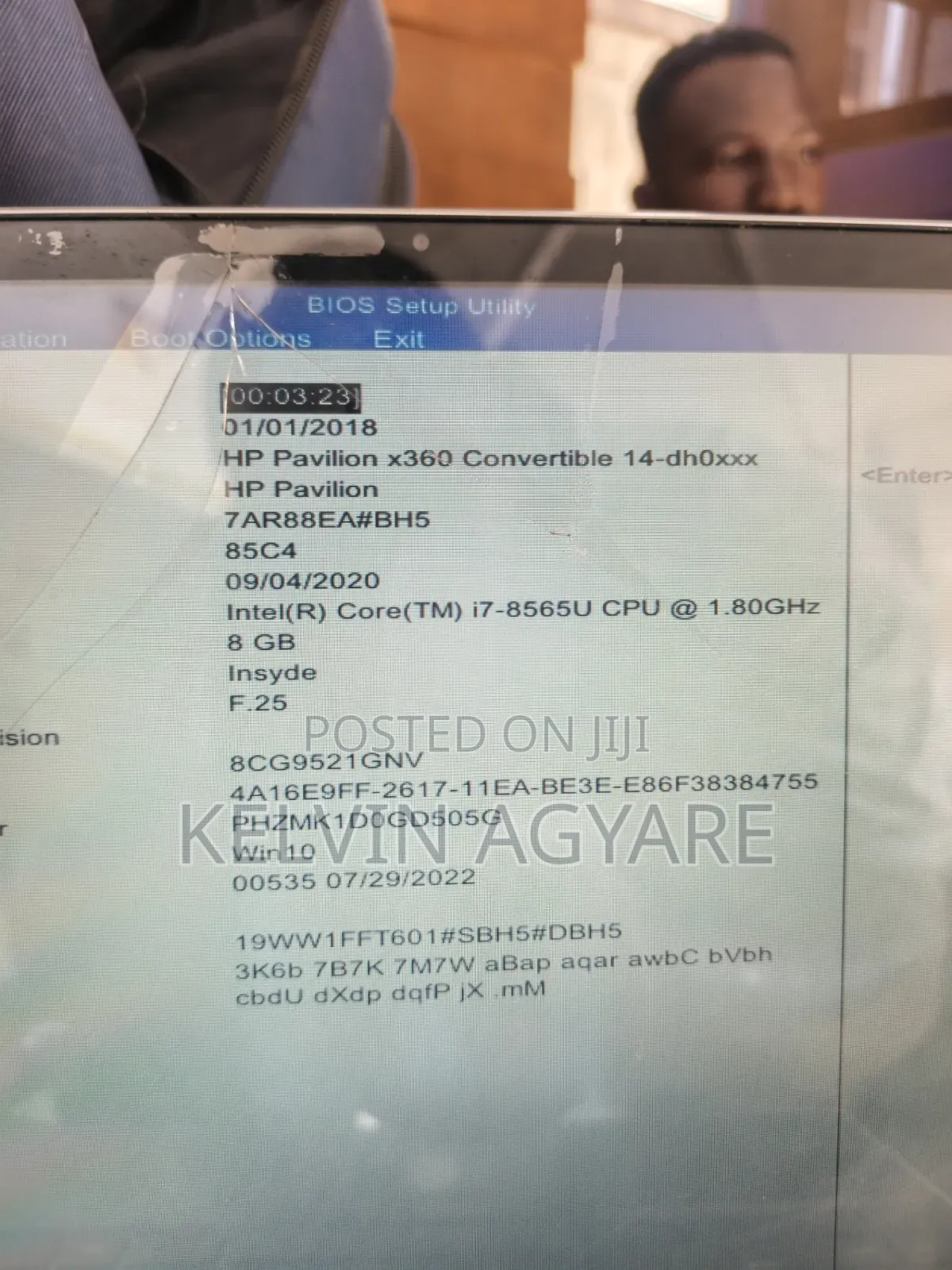 Laptop HP Pavilion x360 14 8GB Intel Core i7 HDD 1T