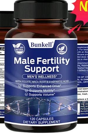 Male Fertility Support With Maca Root D-Aspartic Acid Enhanced Drive