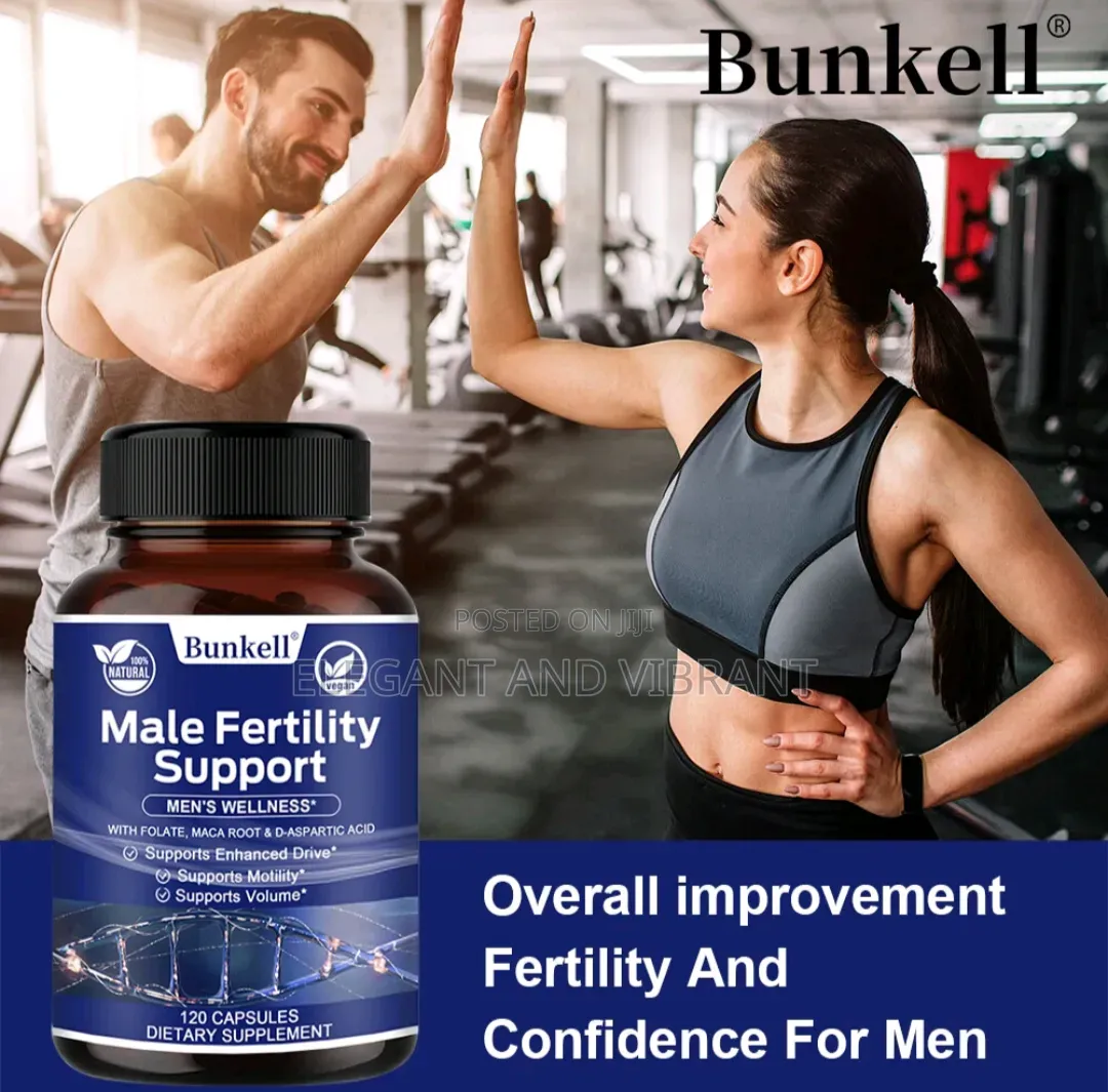 Male Fertility Support With Maca Root D-Aspartic Acid Enhanced Drive