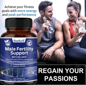 Male Fertility Support With Maca Root D-Aspartic Acid Enhanced Drive