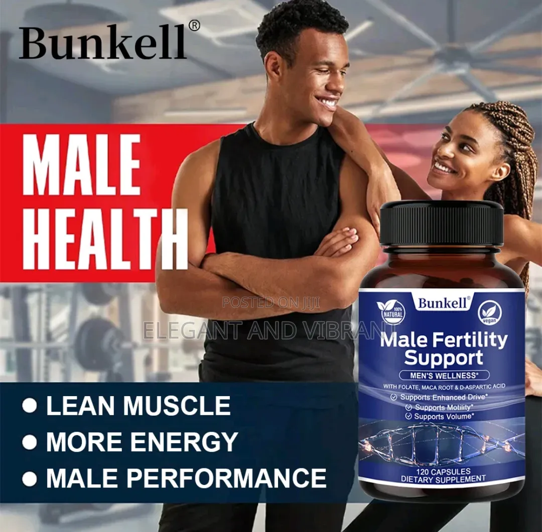 Male Fertility Support With Maca Root D-Aspartic Acid Enhanced Drive