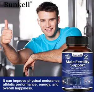 Male Fertility Support With Maca Root D-Aspartic Acid Enhanced Drive