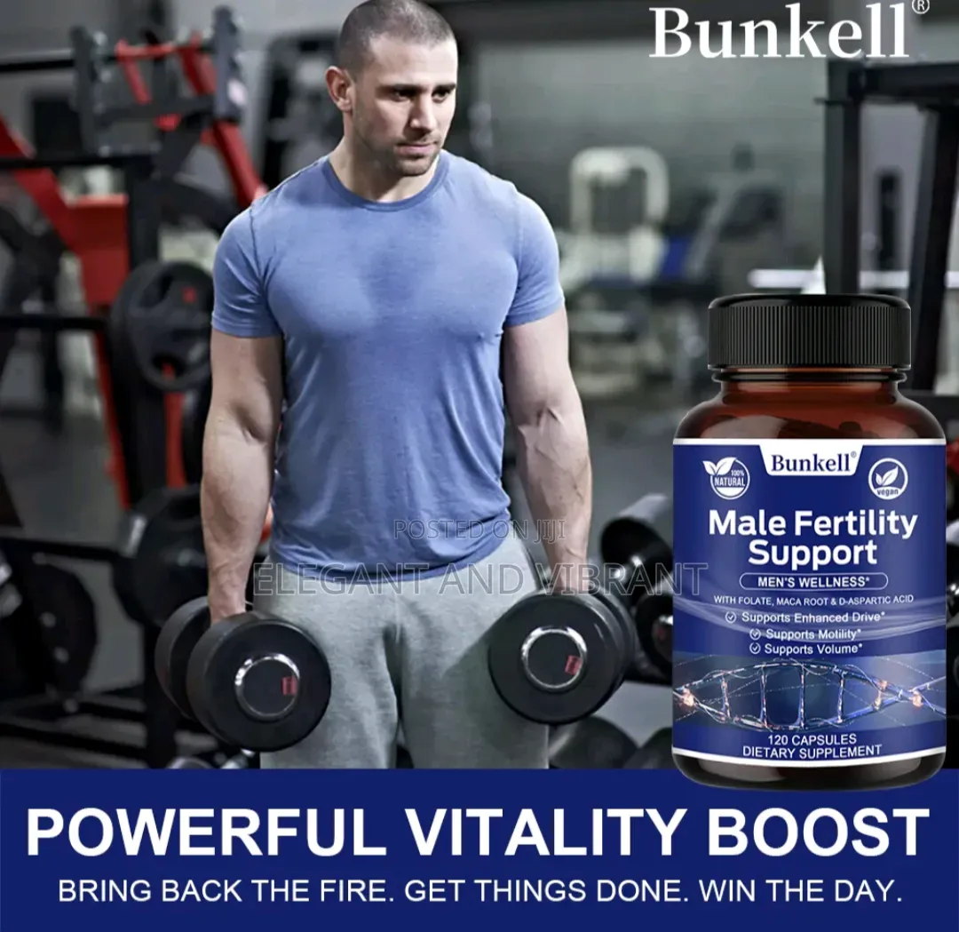 Male Fertility Support With Maca Root D-Aspartic Acid Enhanced Drive