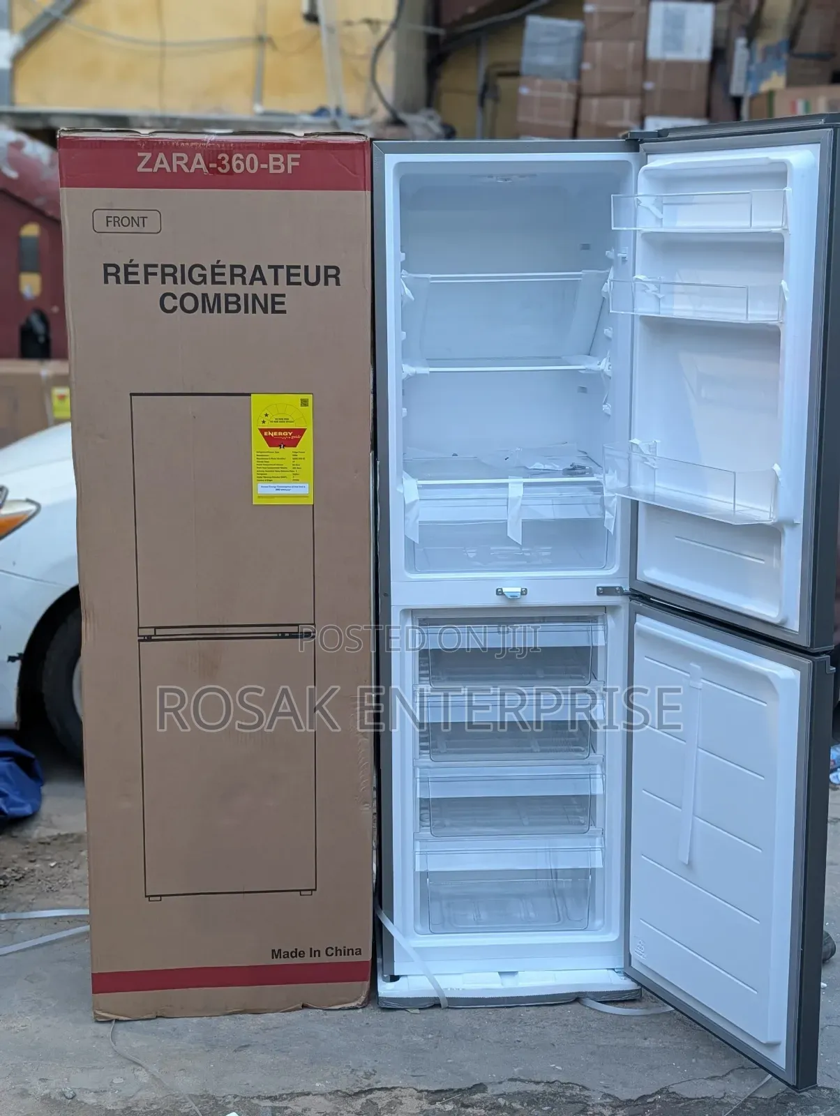 Zara Refrigerator 360-Bf Bottom Freezer 4drawers *258ltrs*