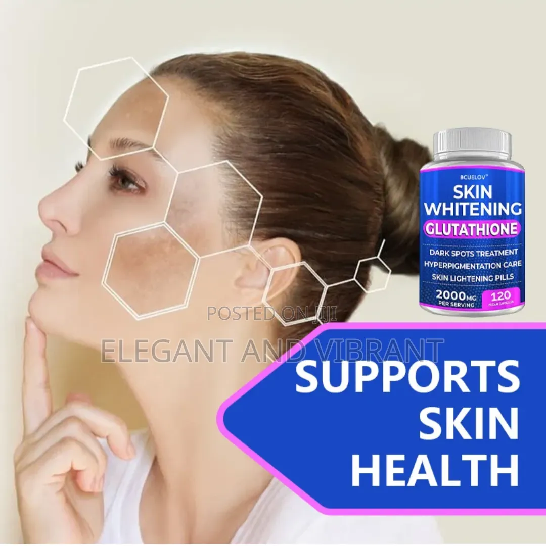 Skin Whitening Glutathione 2000mg Per Serve Hair, Skin Nail Health