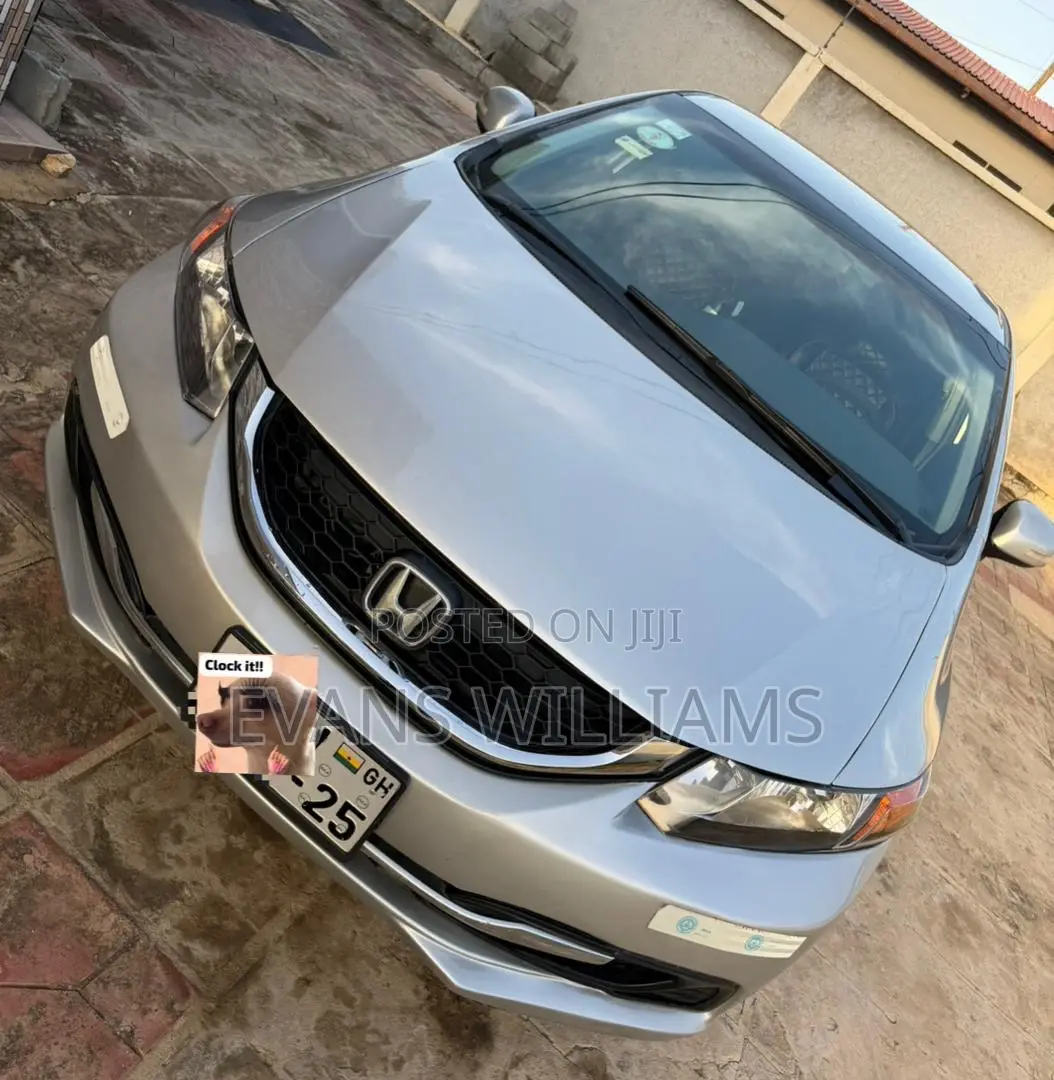Honda Civic EX 4dr Sedan (1.8L 4cyl CVT) 2014 Silver