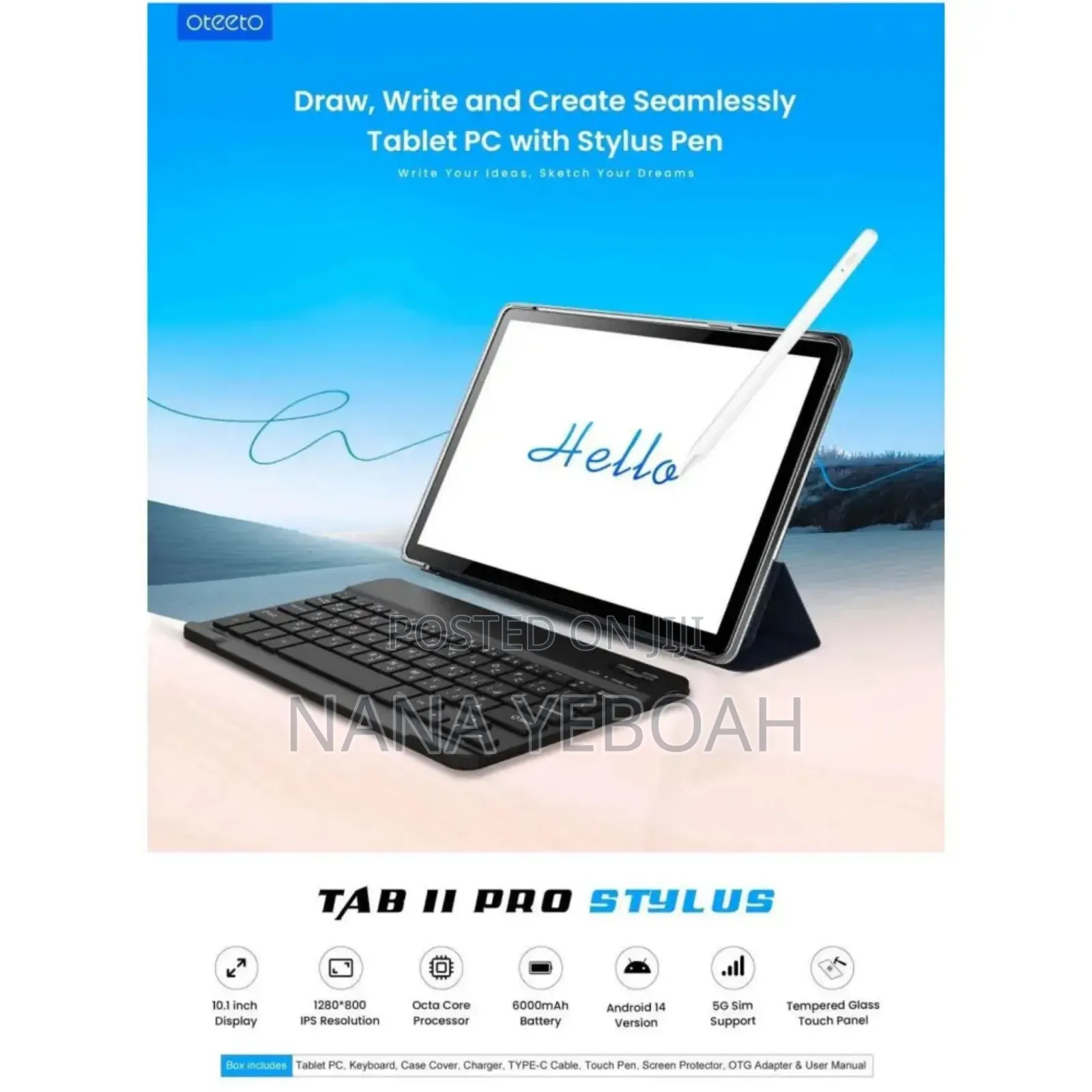 New Oteeto TAB 11 Pro 512 GB Gray