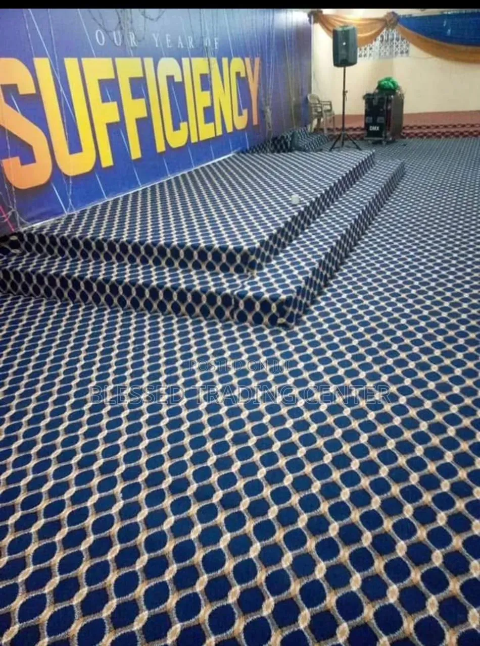 Thick Woolen Carpet for Church Auditorium, Platforms and Altars