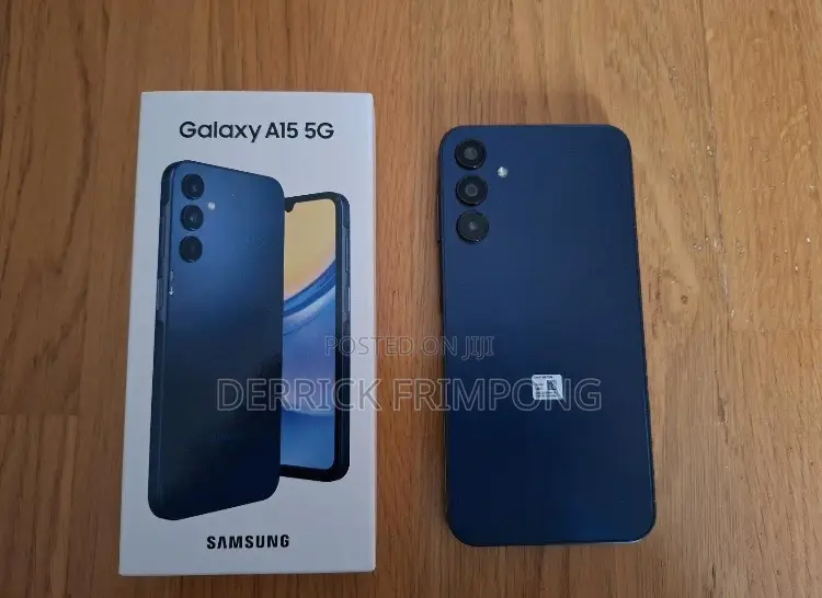 New Samsung Galaxy A15 5G 256 GB Black