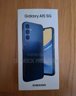 New Samsung Galaxy A15 5G 256 GB Black