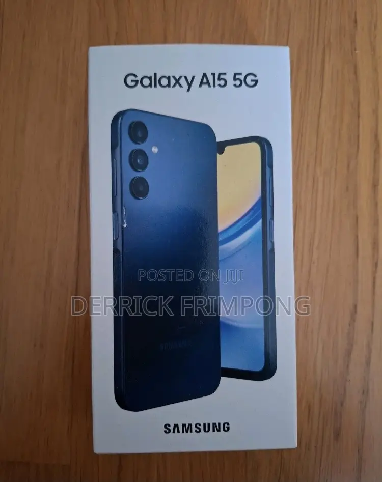 New Samsung Galaxy A15 5G 256 GB Black