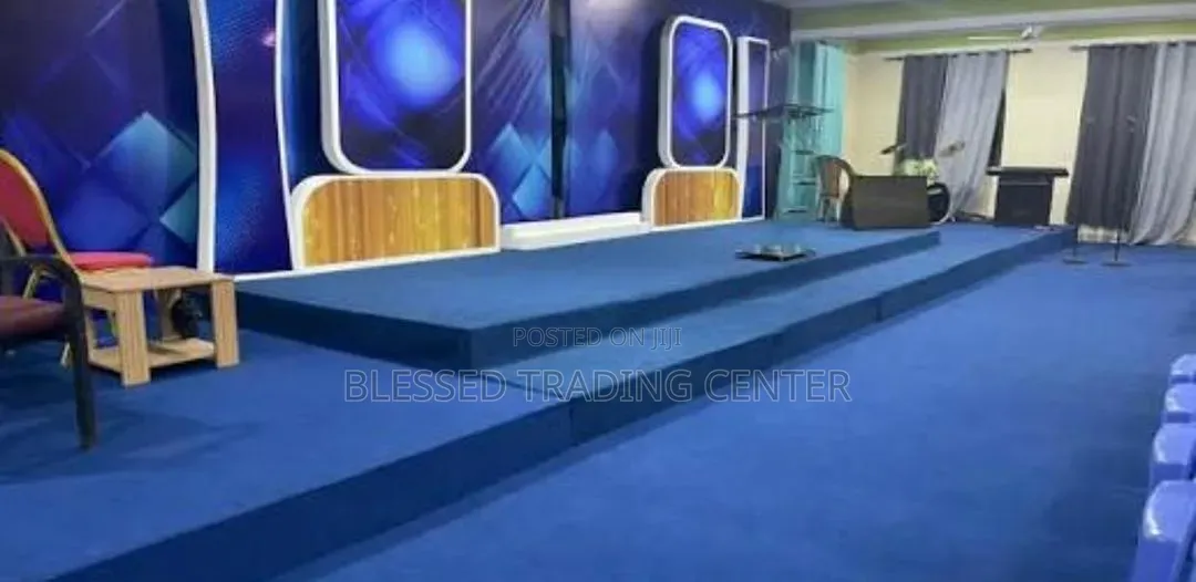 Affordable and Durable Carpet for Church Auditorium and Platforms