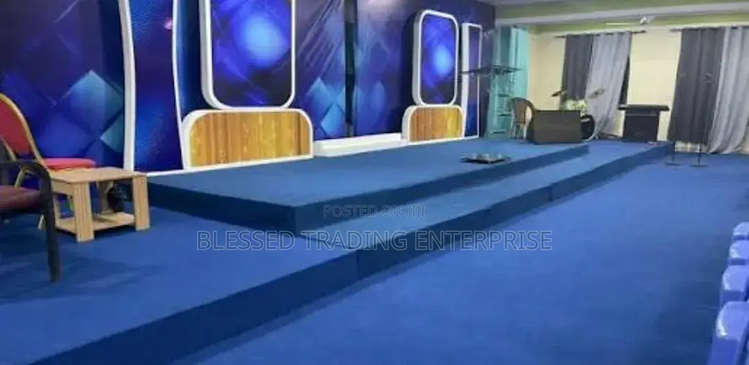 Affordable and Durable Carpet for Church Auditorium and Platforms