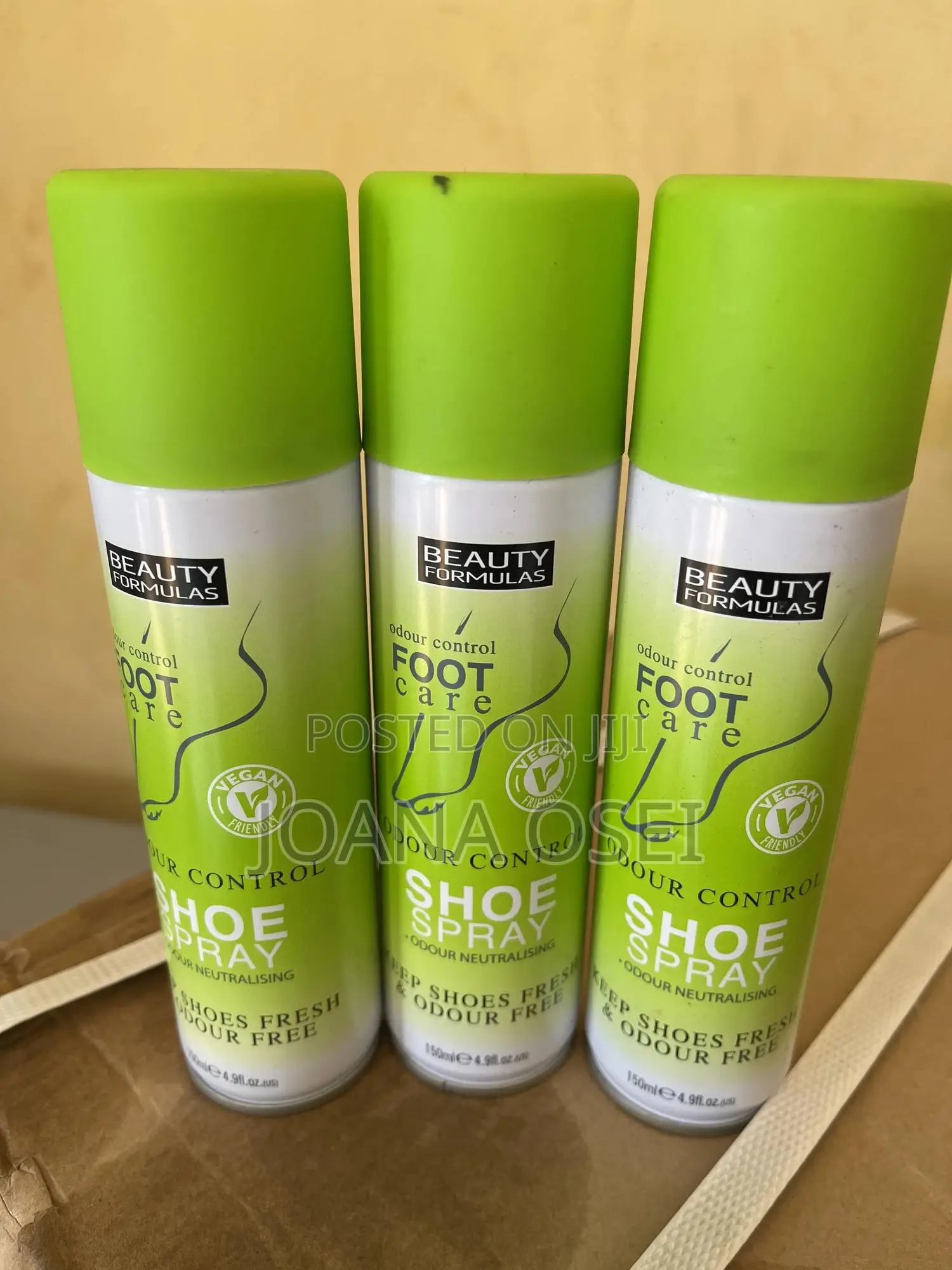 Odor Control Shoe Spray