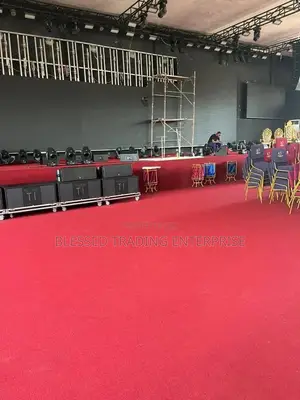 Beautiful Red Wine Carpet for Church Auditorium and Platforms