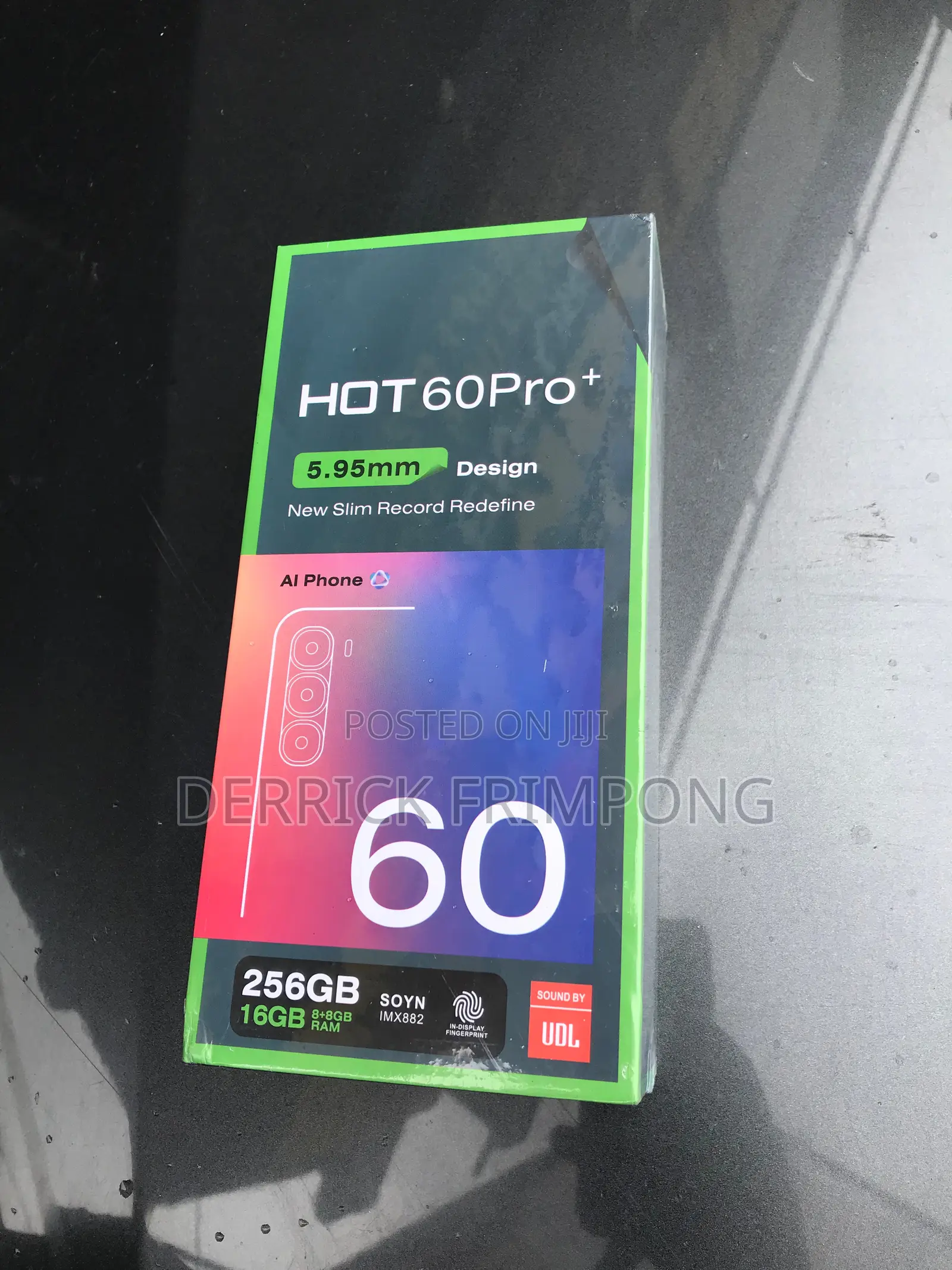 New Infinix Hot 60 Pro+ 256 GB Black