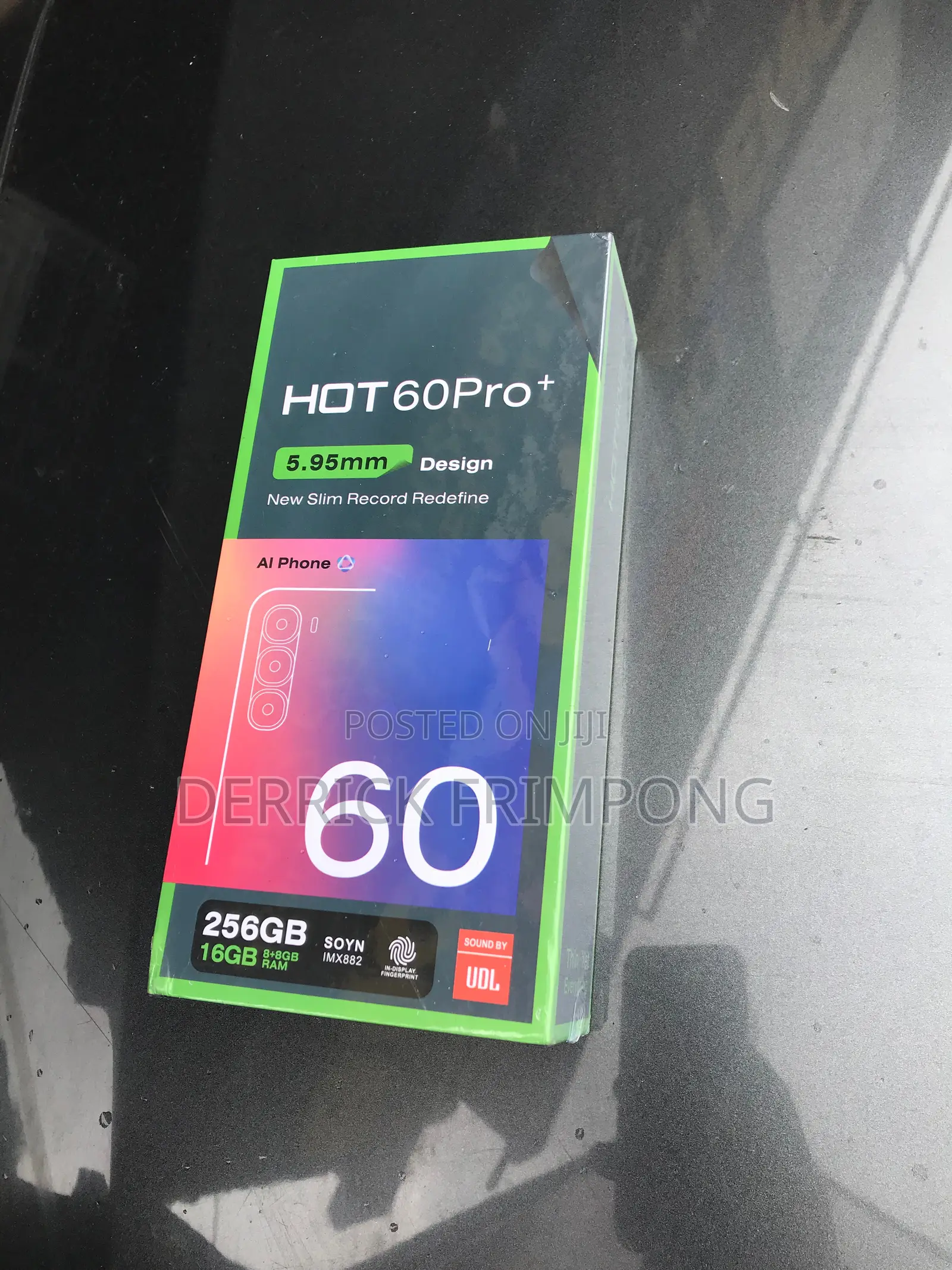 New Infinix Hot 60 Pro+ 256 GB Black