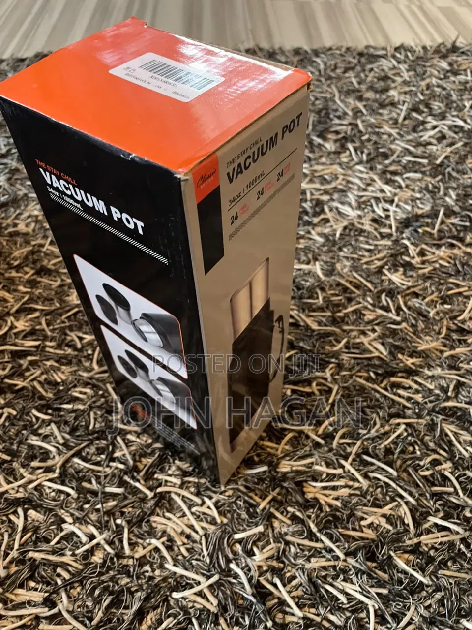 Vacuum Pot With Cleaning Brush