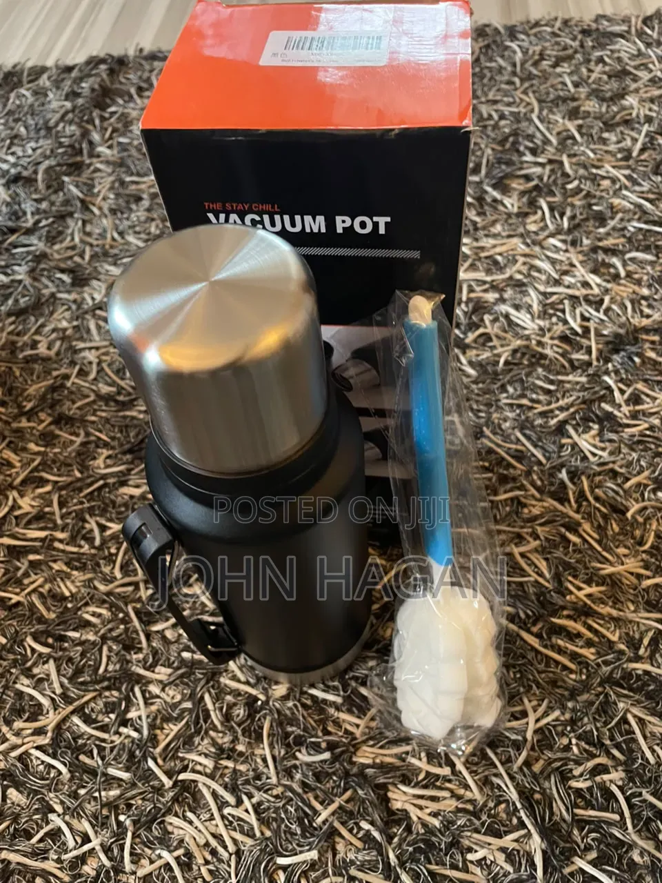 Vacuum Pot With Cleaning Brush