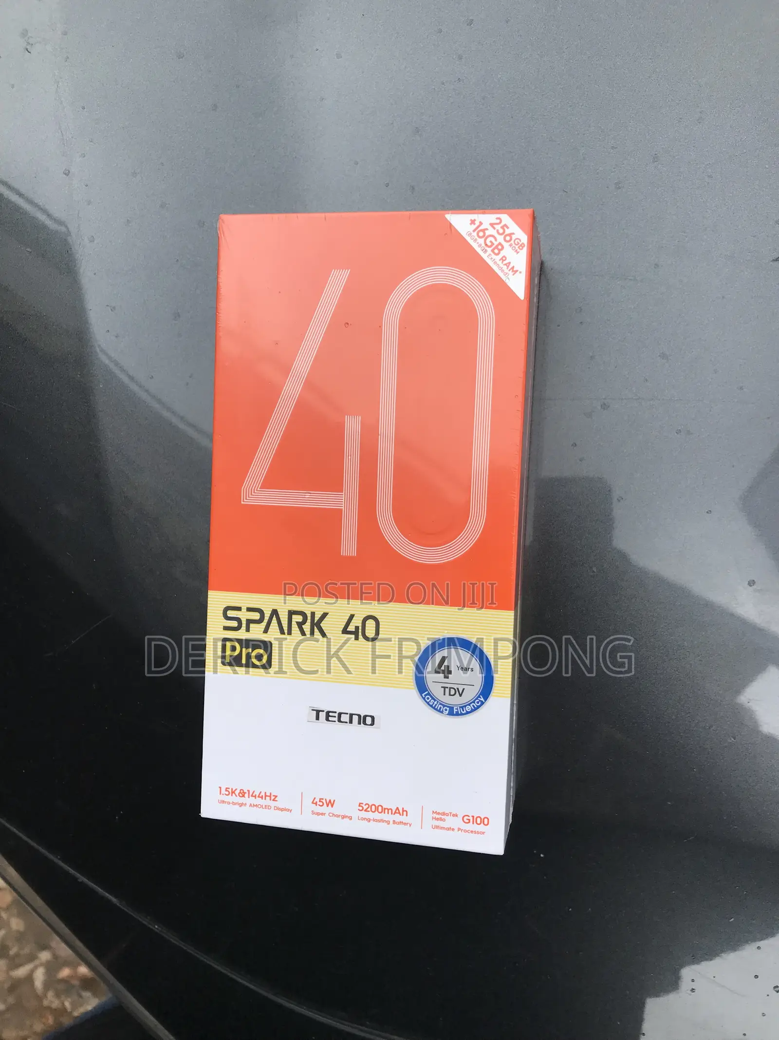 New Tecno Spark 40 Pro 256 GB Blue