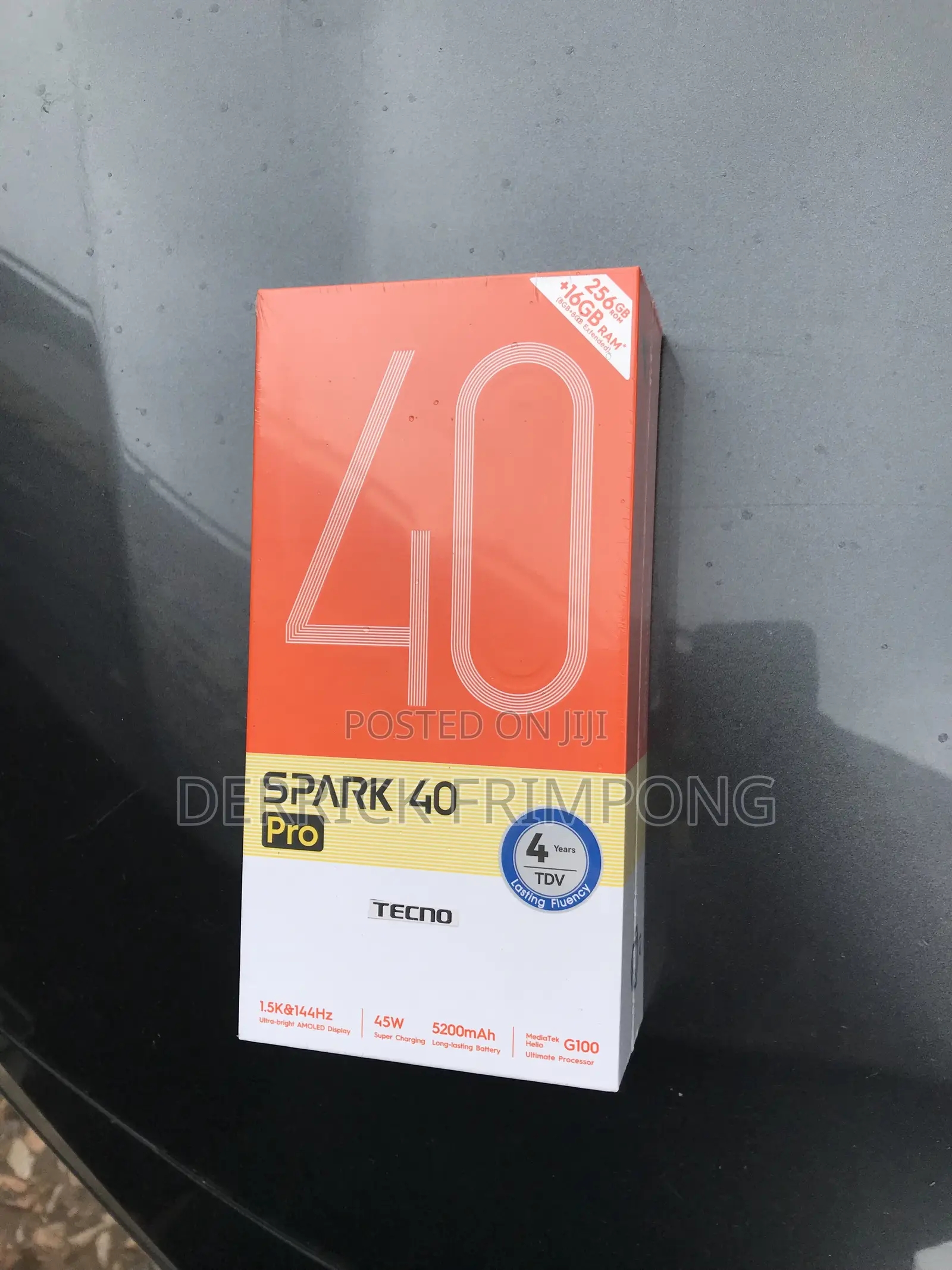 New Tecno Spark 40 Pro 256 GB Blue