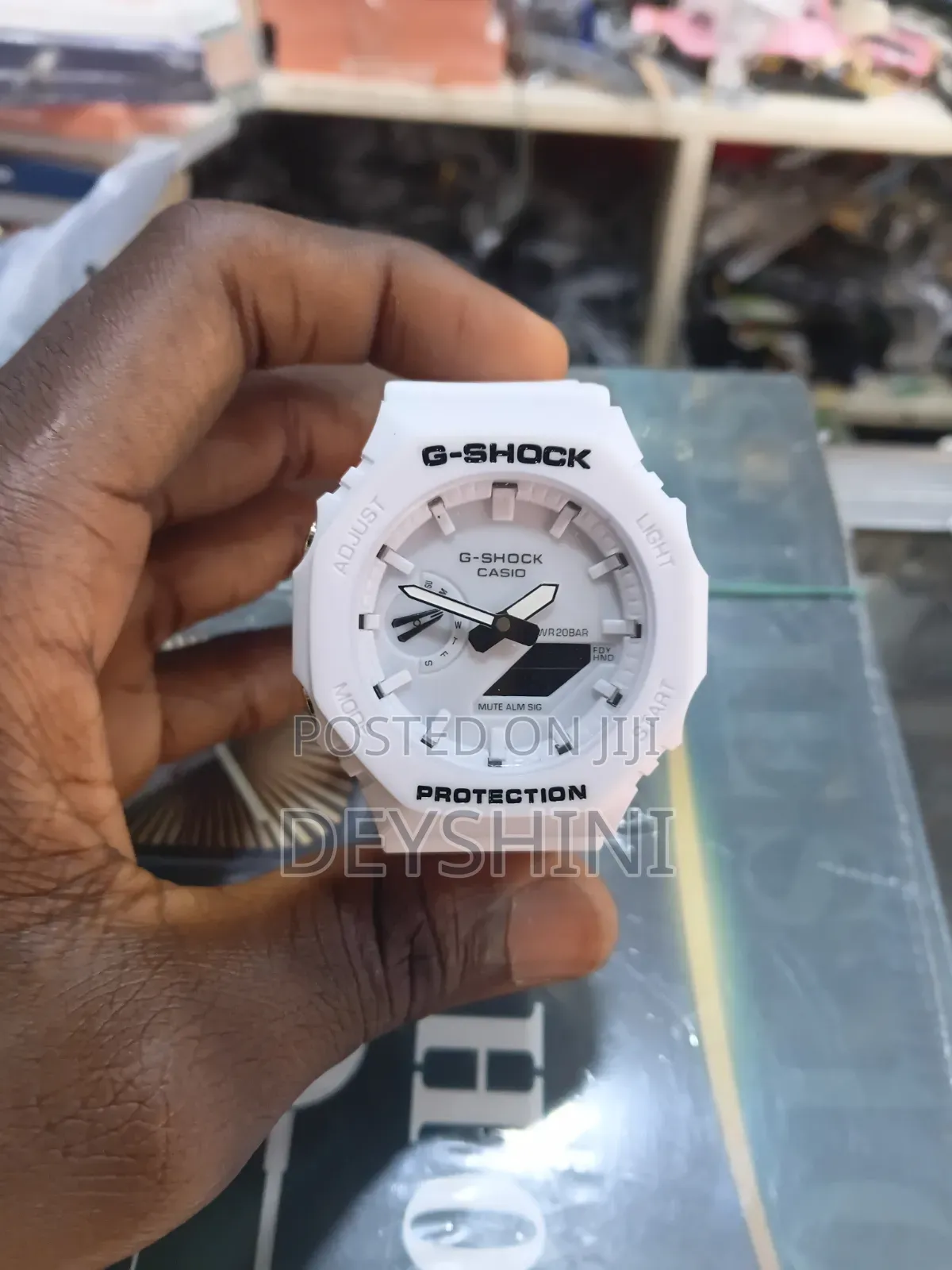 White Coloured G-Shock