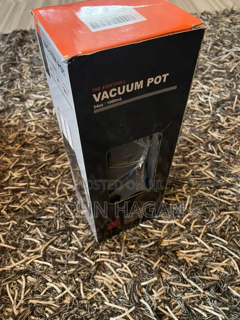 Vacuum Pot With Cleaning Brush
