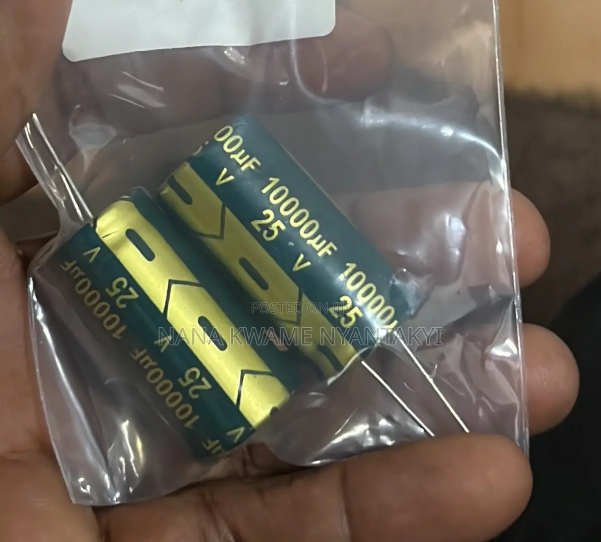 5pcs 25v Capacitor