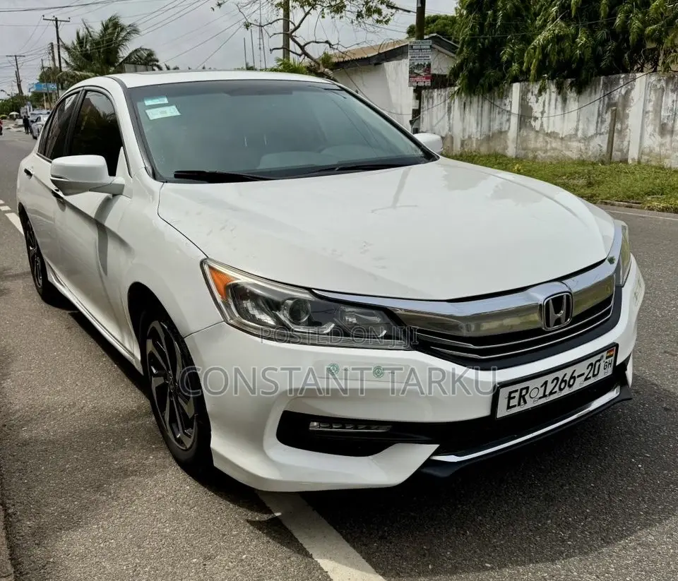 Honda Accord EX-L 4dr Sedan FWD (2.4L 4cyl 2A) 2016 White