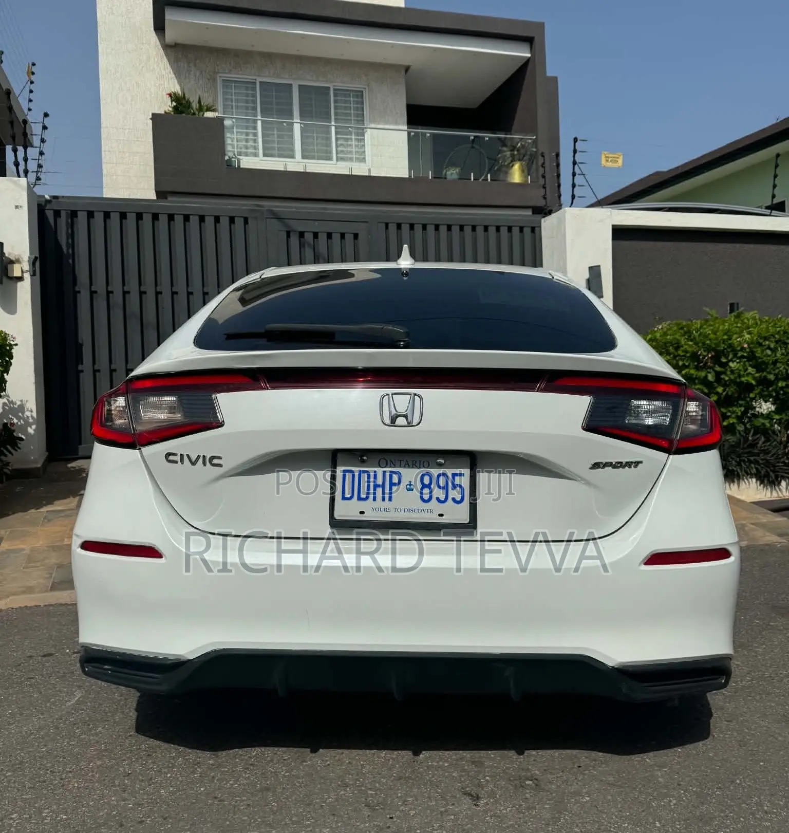 Honda Civic Sport CVT 2023 White