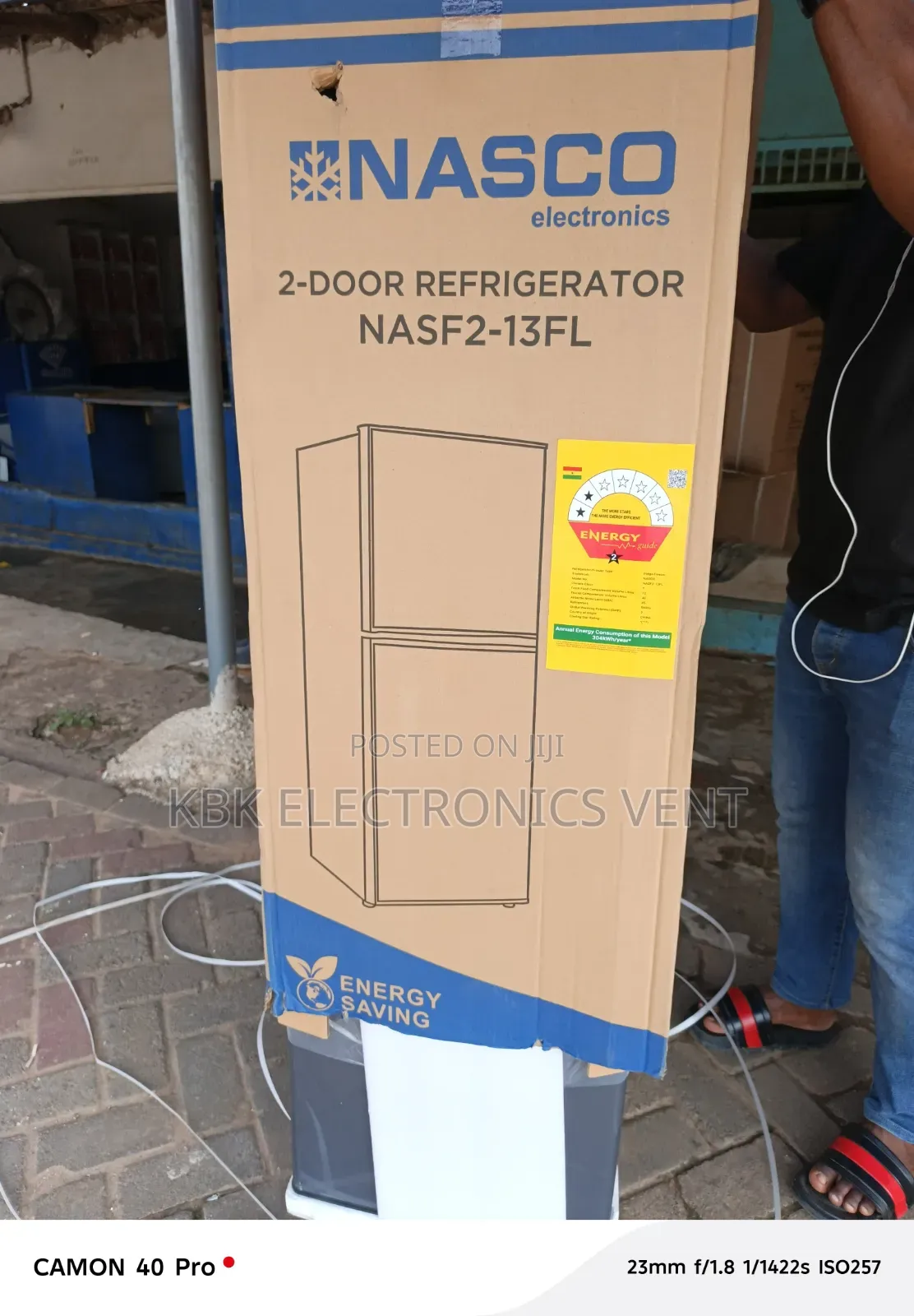 Nasco Nas213fl(112ltr) Double Door Refrigerator