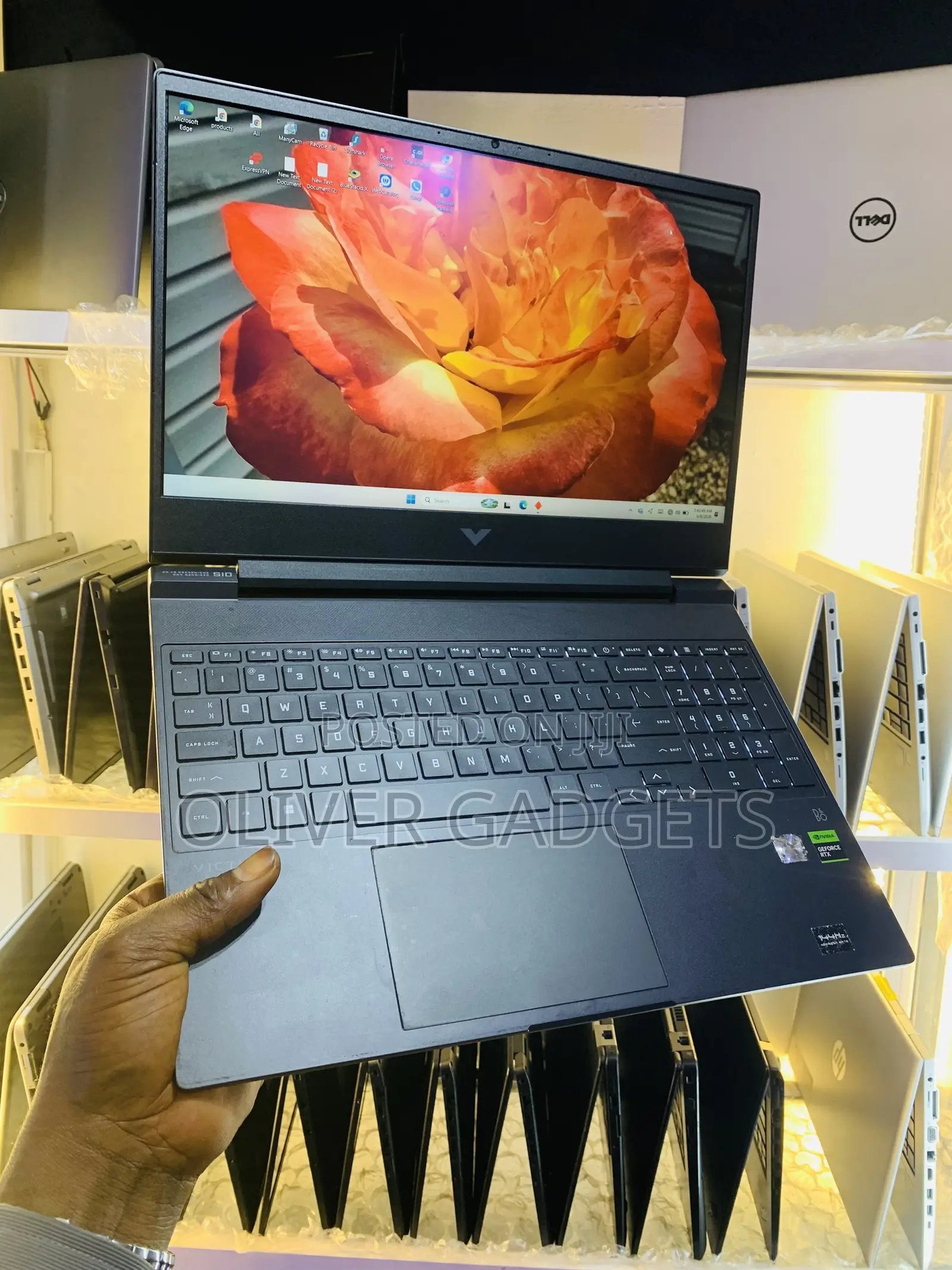 Laptop HP Victus 15 16GB AMD Ryzen 5 SSD 512GB