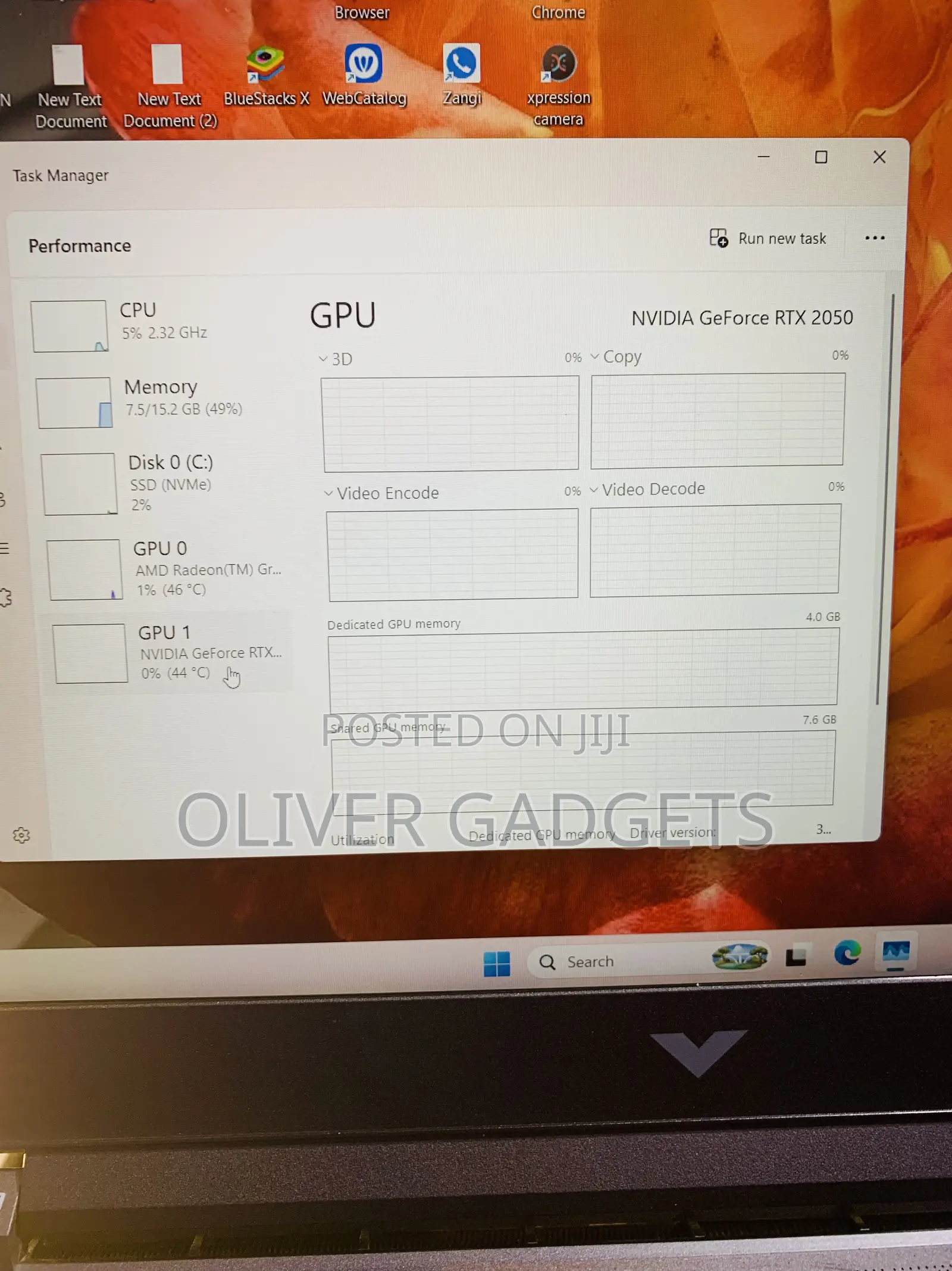 Laptop HP Victus 15 16GB AMD Ryzen 5 SSD 512GB