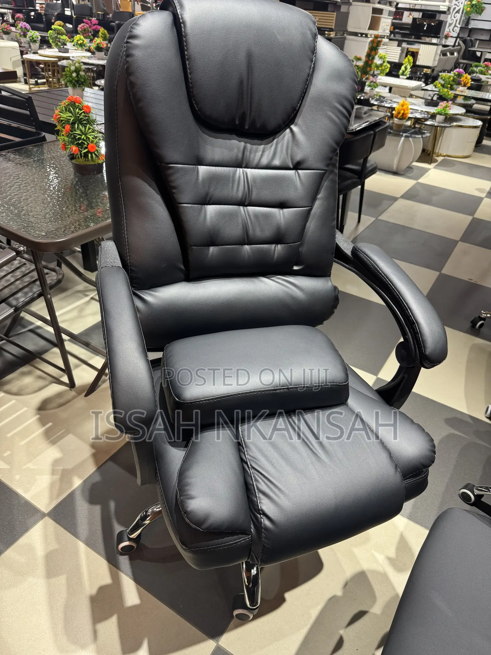 Heavy Duty High Back Chair.