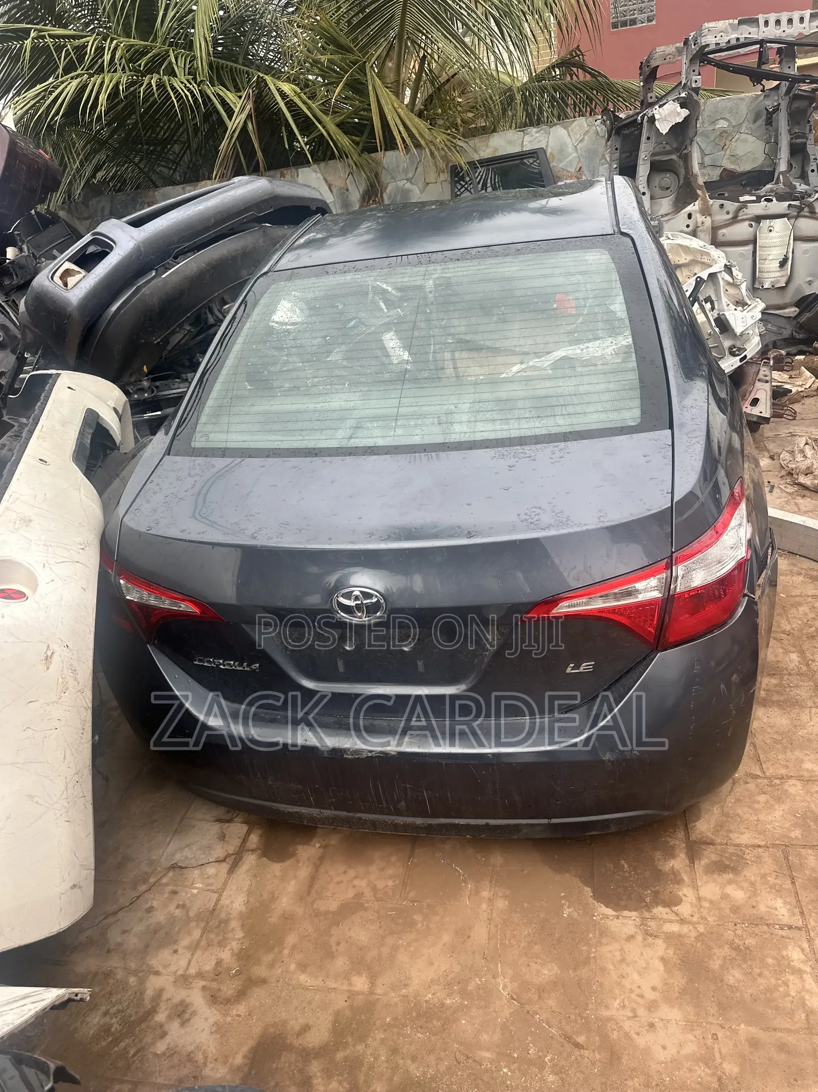 Corolla 2015 Back Cut Complete Available