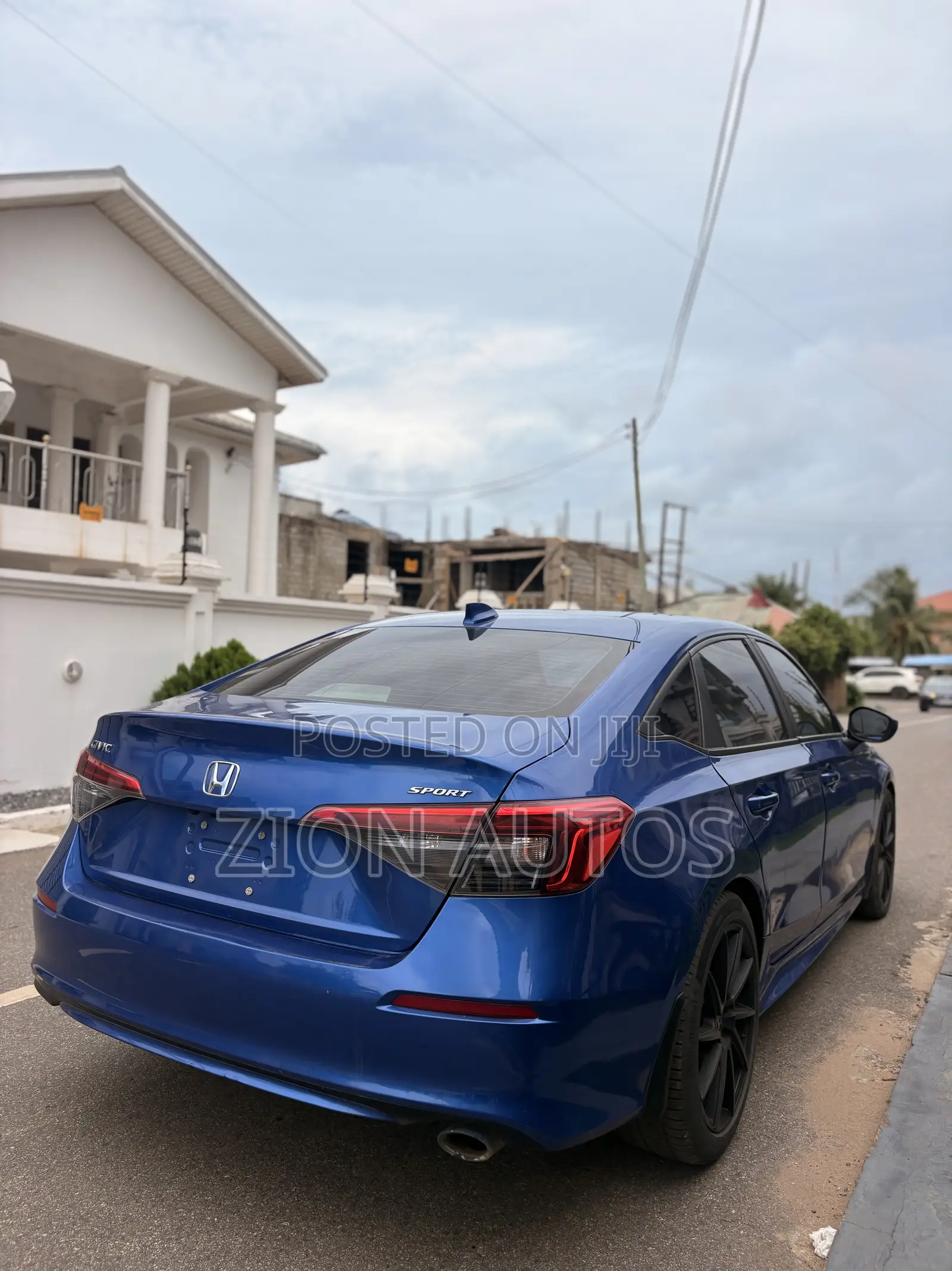 Honda Civic Sport 2022 Blue