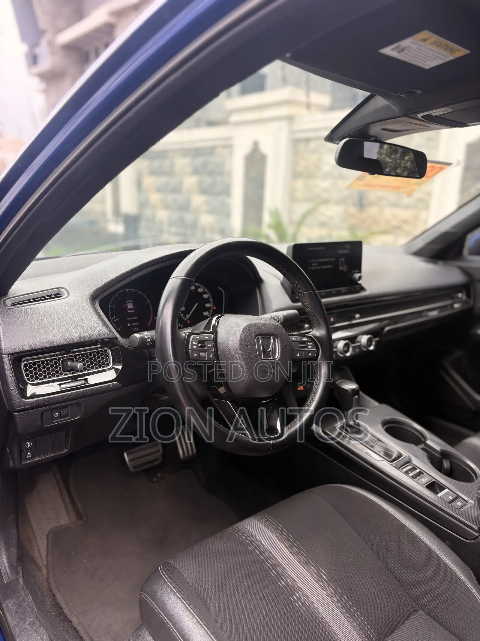 Honda Civic Sport 2022 Blue