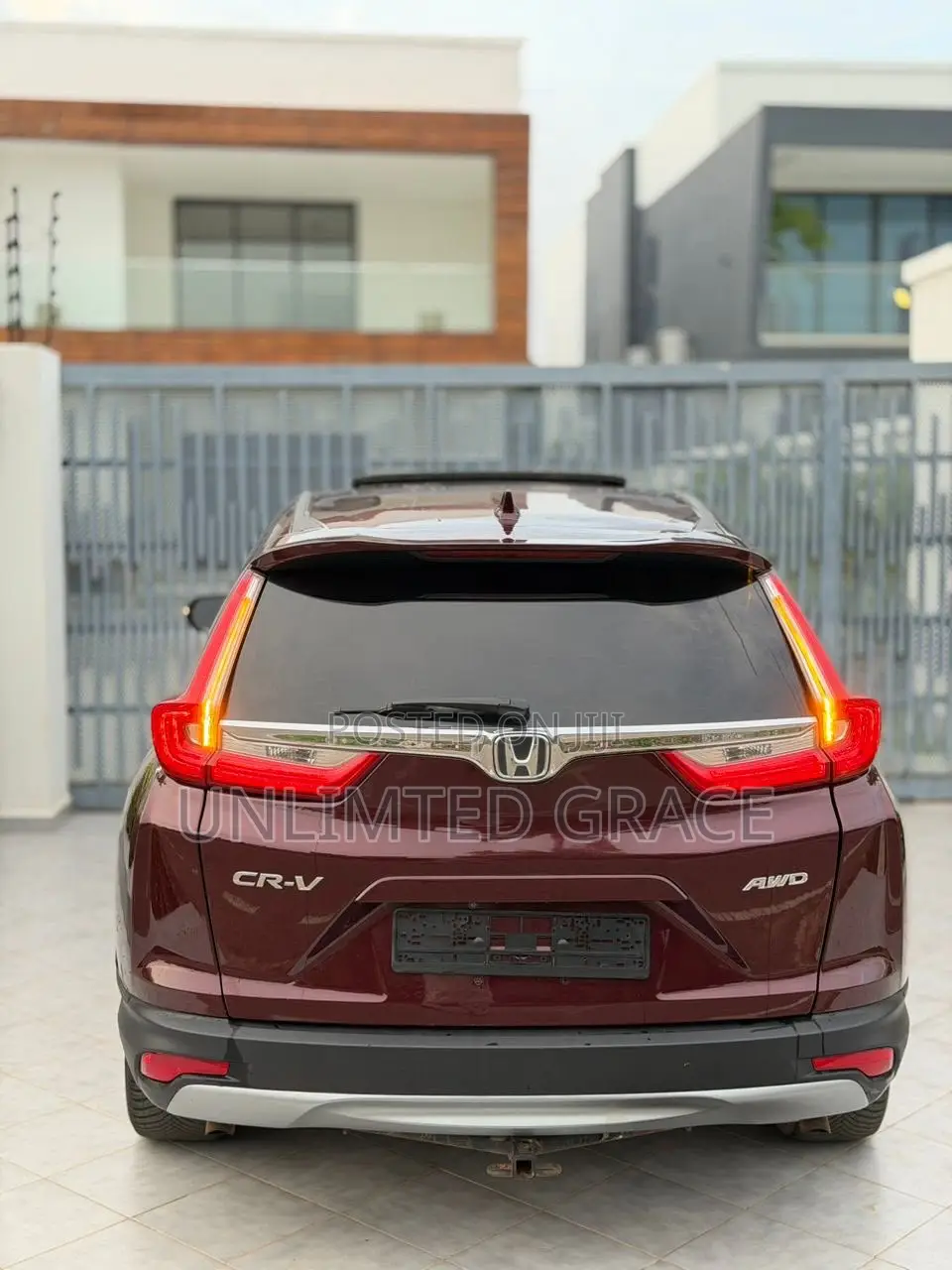 Honda CR-V EX AWD 2018 Burgundy