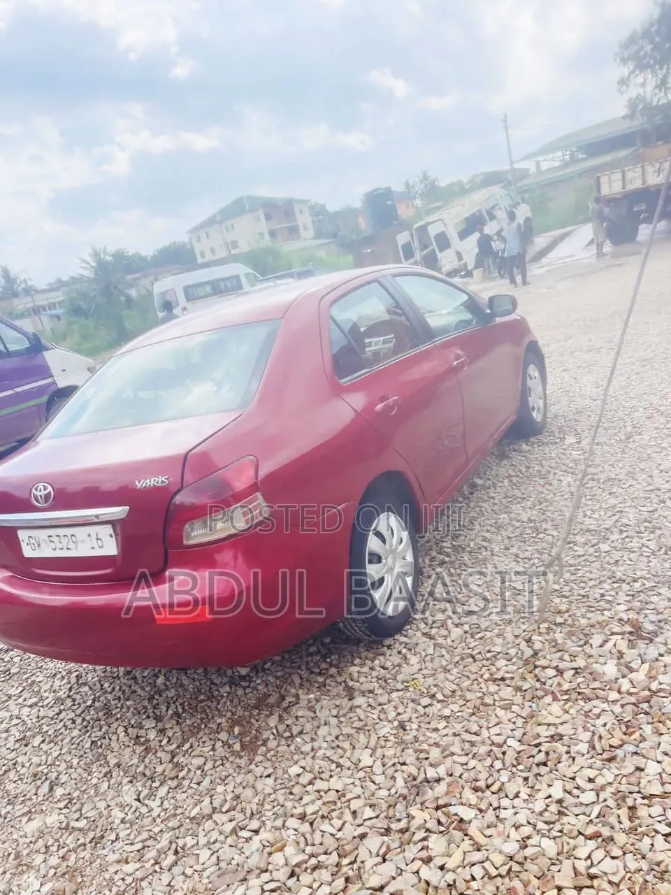 Toyota Yaris Base Hatchback 5dr 2010 Red