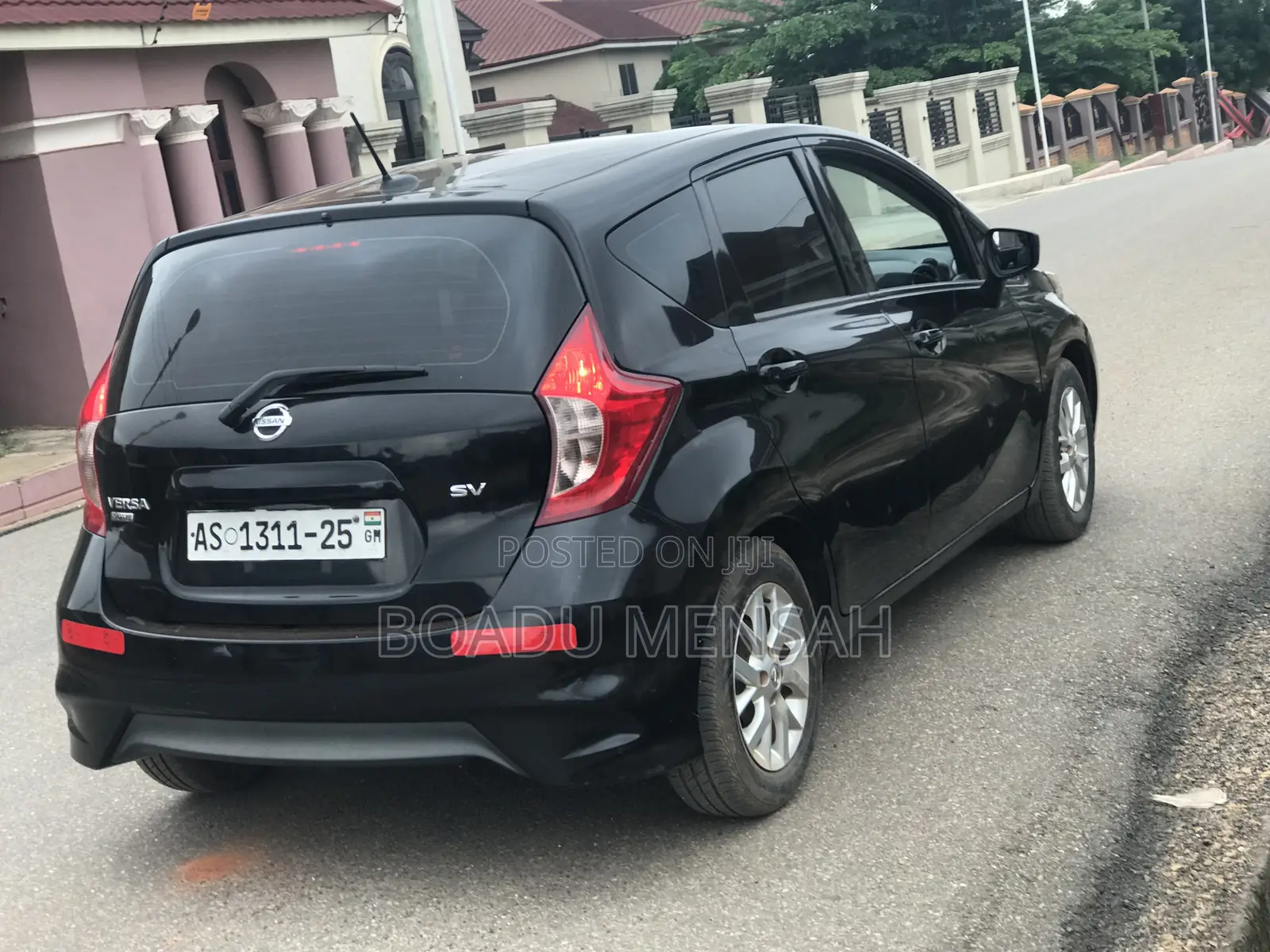 Nissan Versa 2019 Black