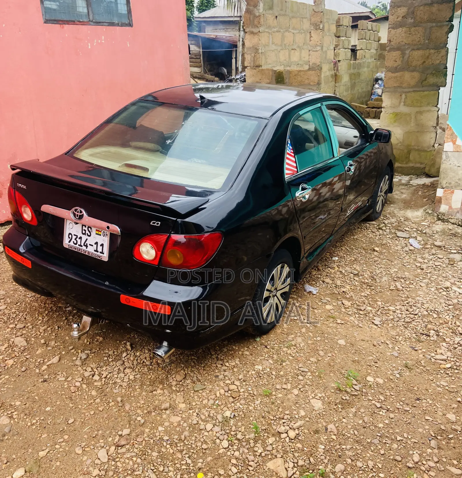 Toyota Corolla 1.8 2008 Black