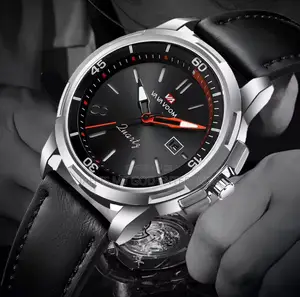 Va Va Voom Military Leather Watch