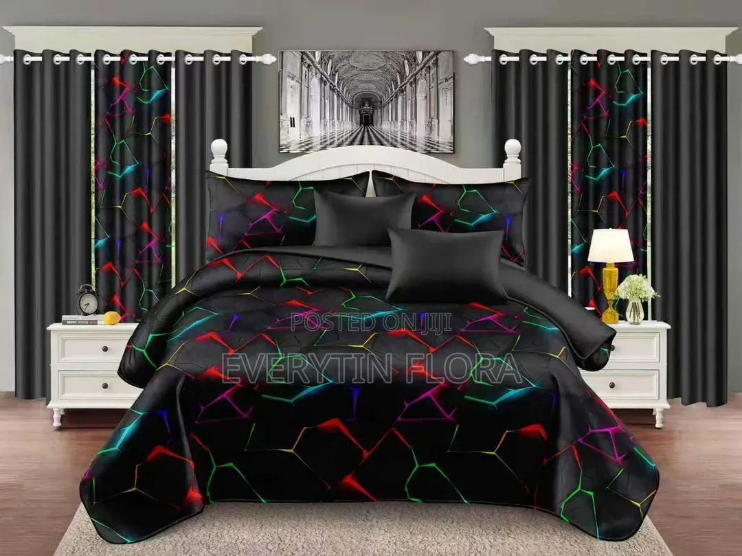 Luxury 12-Piece Bedding Curtain Set