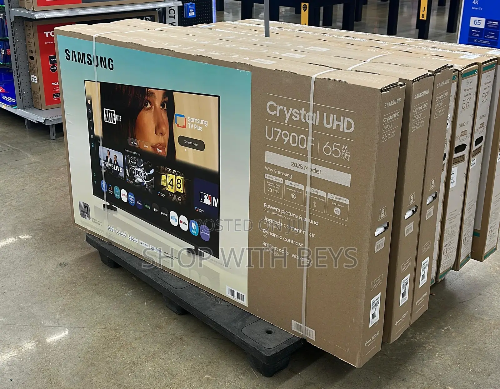 Samsung Samsung 65” Class Crystal Uhd U7900f Smart Tv 2025