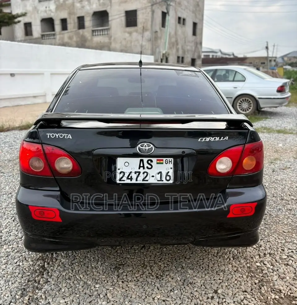 Toyota Corolla S 2007 Black