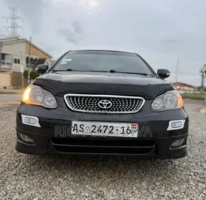 Toyota Corolla S 2007 Black
