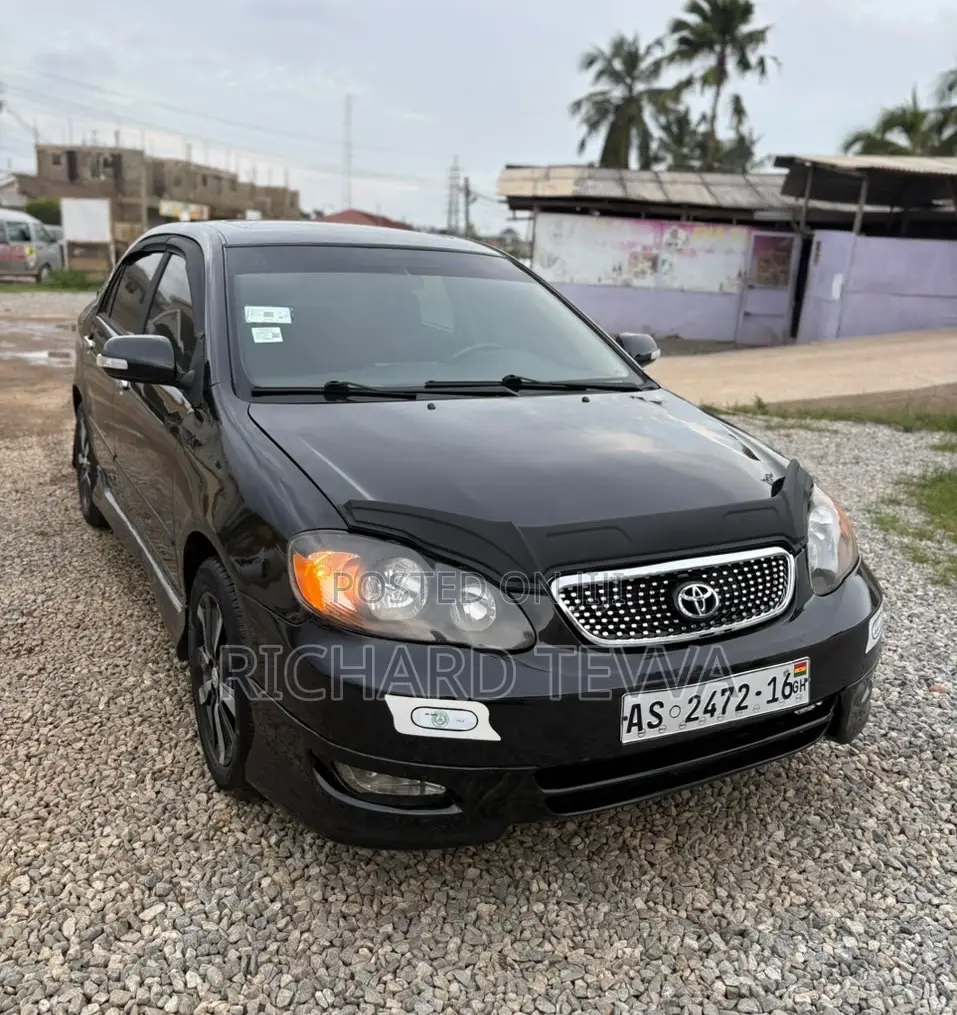Toyota Corolla S 2007 Black