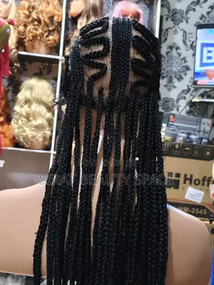 Zigzag Braids In Black