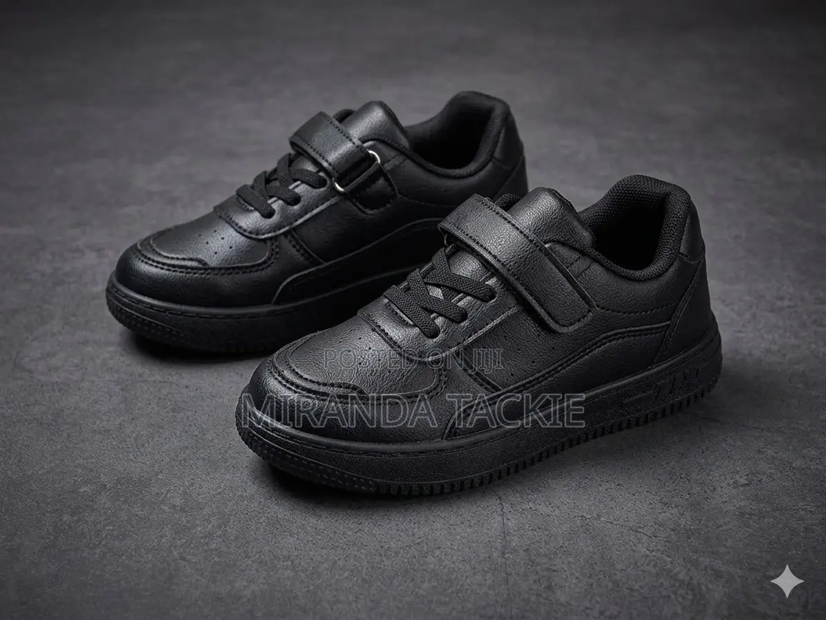 Fashion Boys Sneakers Black Shoes